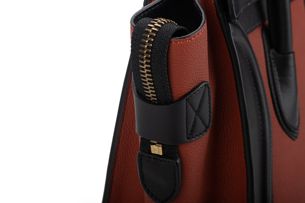 Celine New Bicolor Micro Luggage Bag