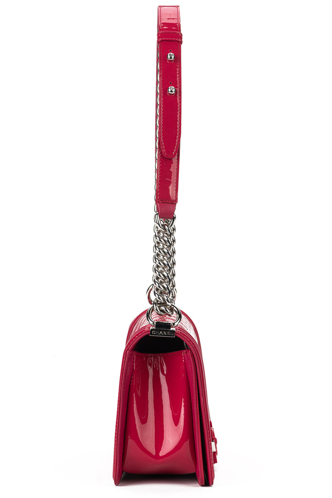 Chanel Patent Leather Old Boy