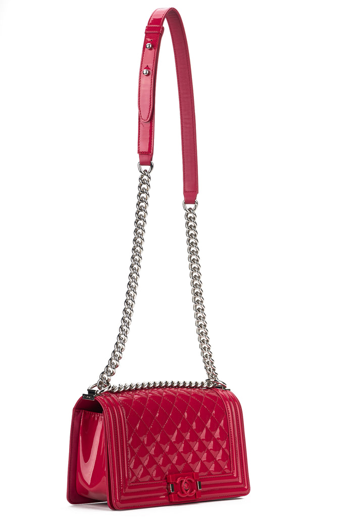 Chanel Patent Leather Old Boy