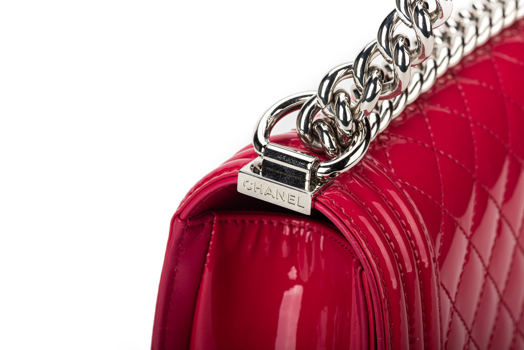 Chanel Patent Leather Old Boy