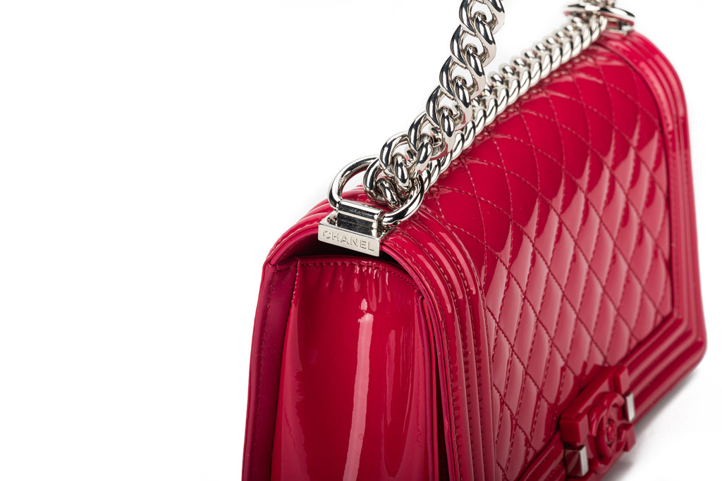 Chanel Patent Leather Old Boy