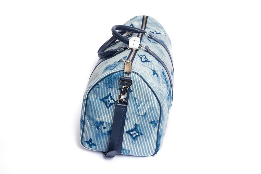 Vuitton LIm.Ed. Blue Watercolor Keepall