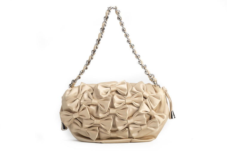 Dolce & Gabbana Bow Bag Cream/White