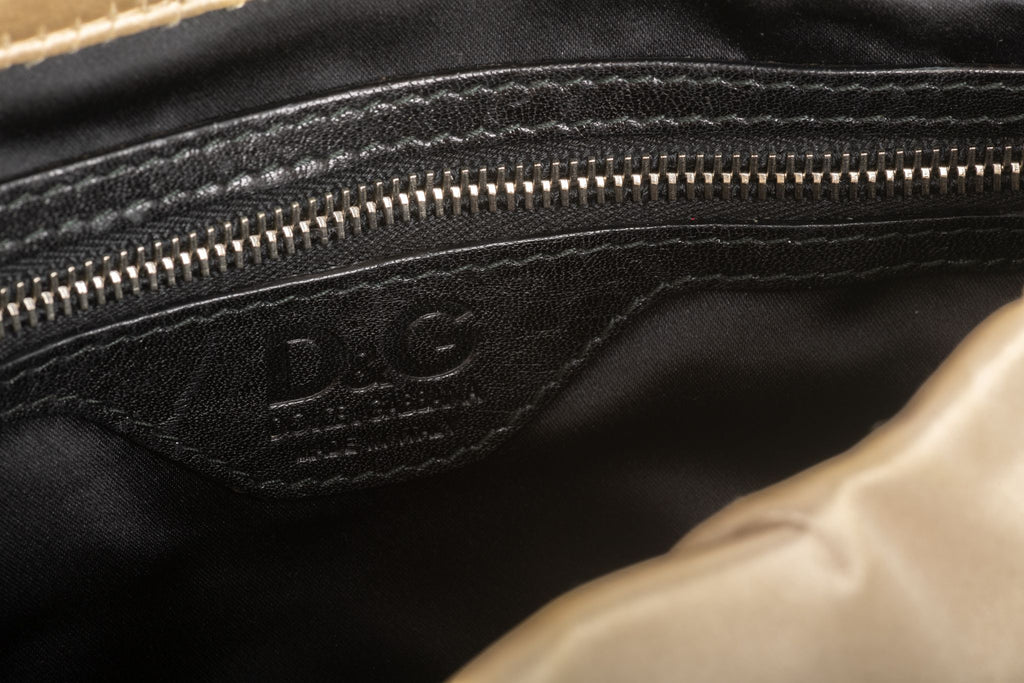 Dolce & Gabbana Bow Bag Cream/White