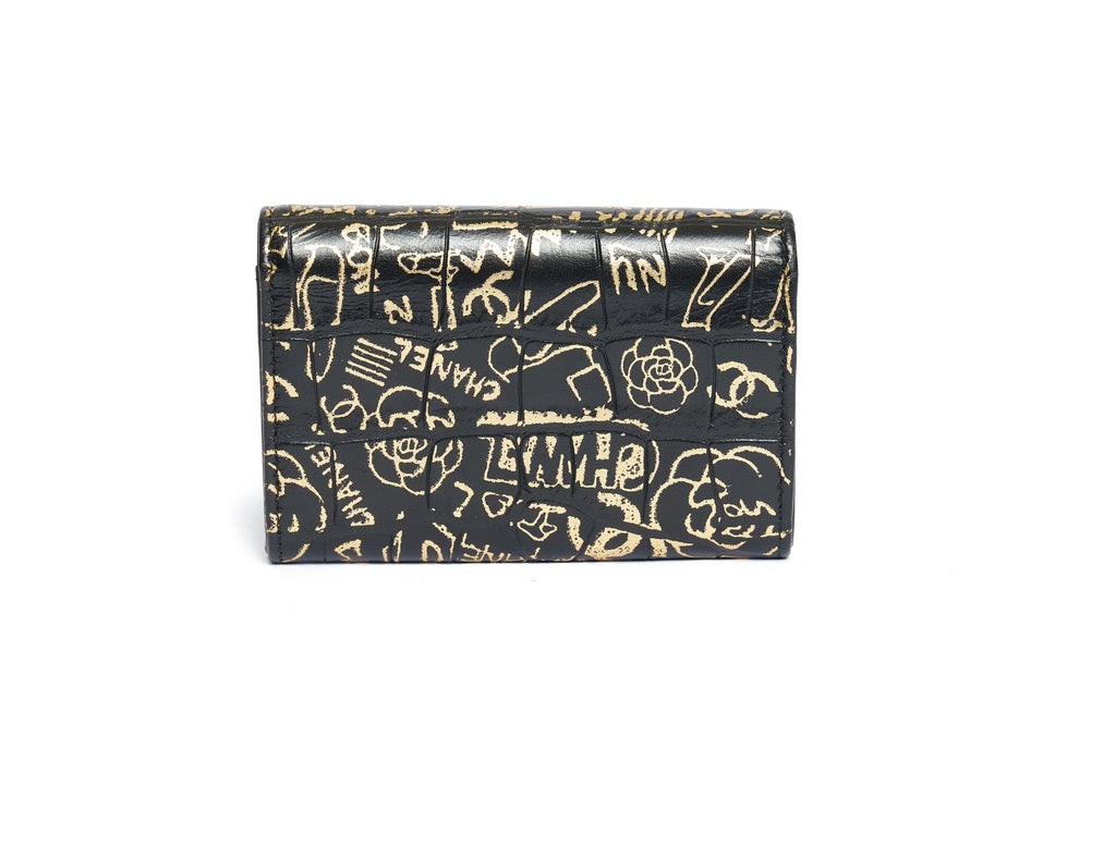 Chanel Credit Card Case Graffiti