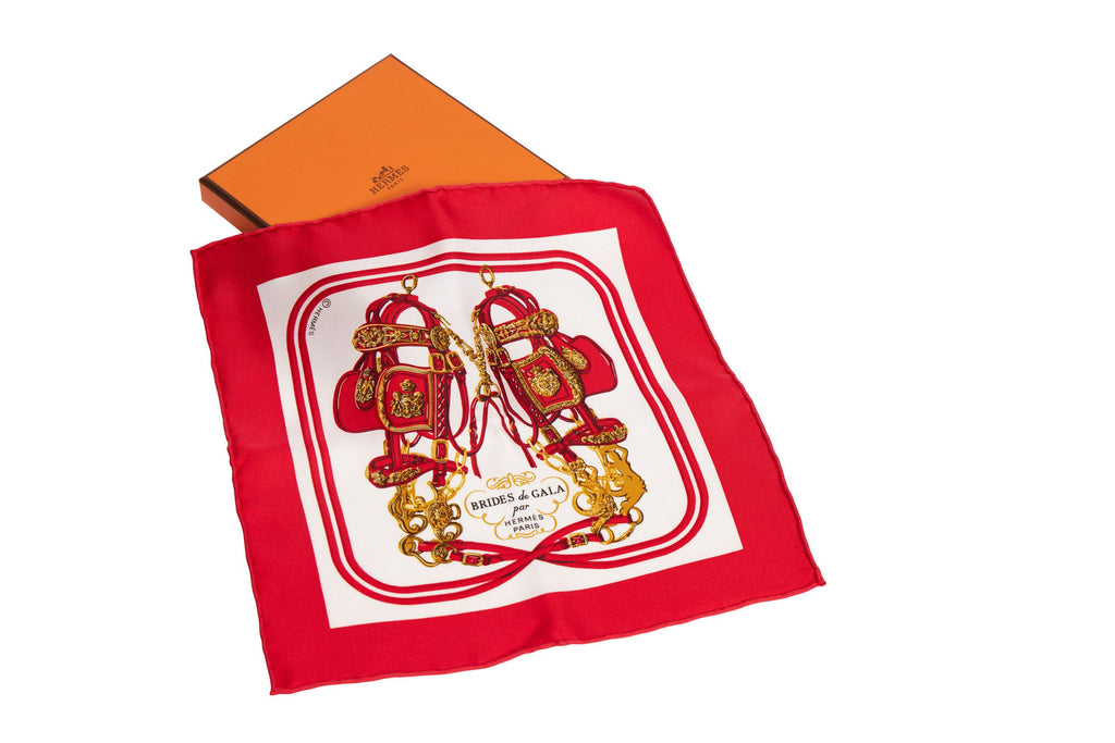 Hermes Brides De Gala Mini Scarf