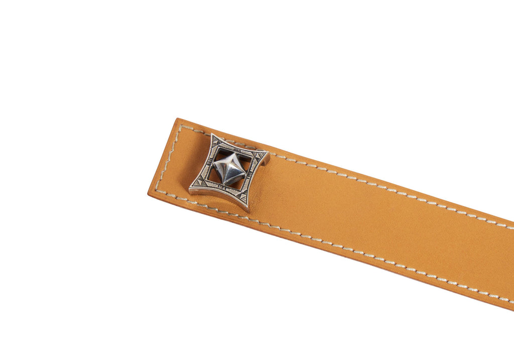 Hermes Touareg Gold Box Calf Bracelet