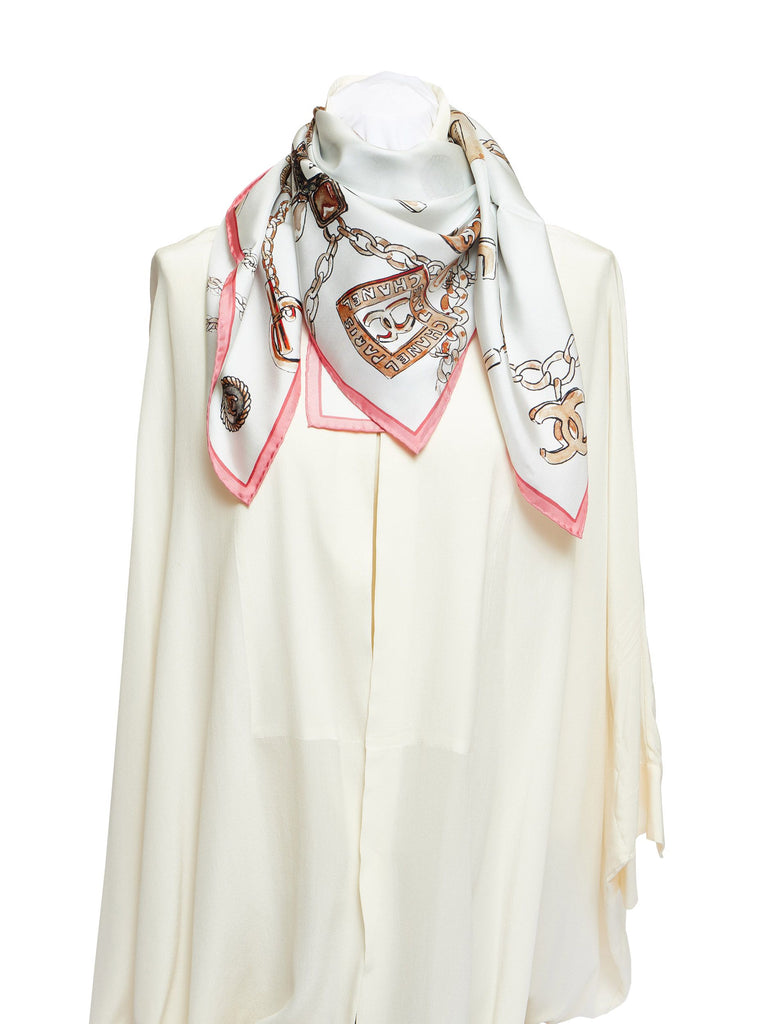 Chanel Charm Silk Shawl