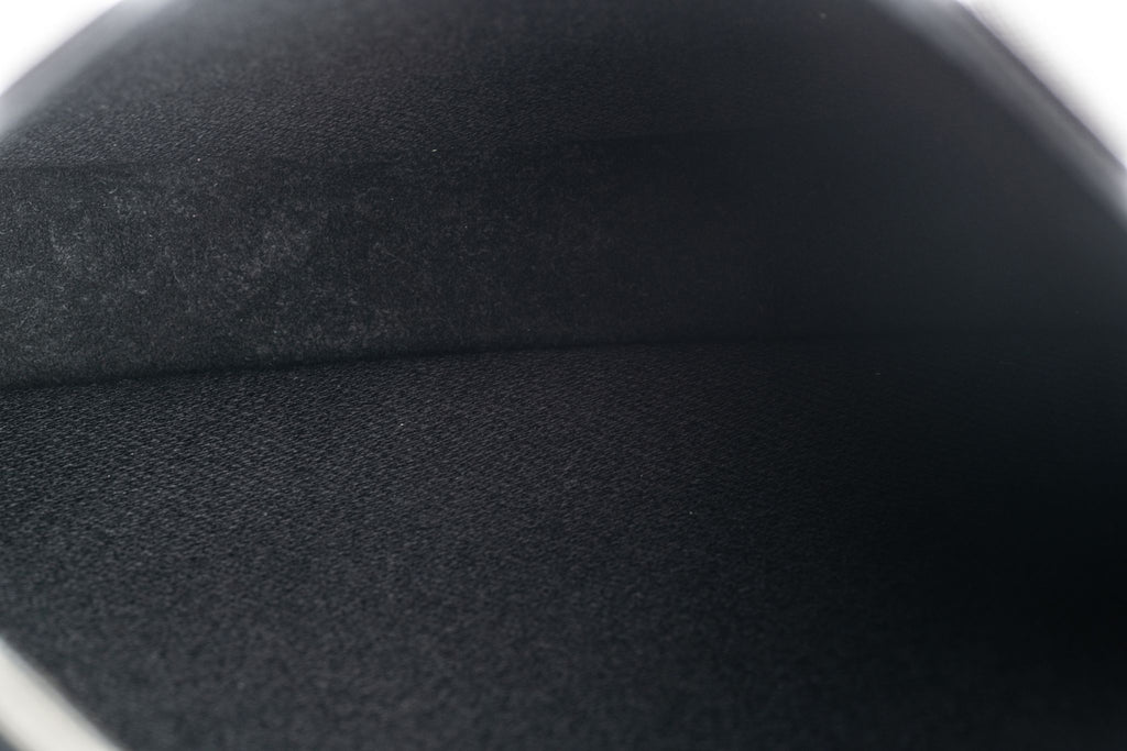 Hermès BNIB Black & Toile Evelyne PM