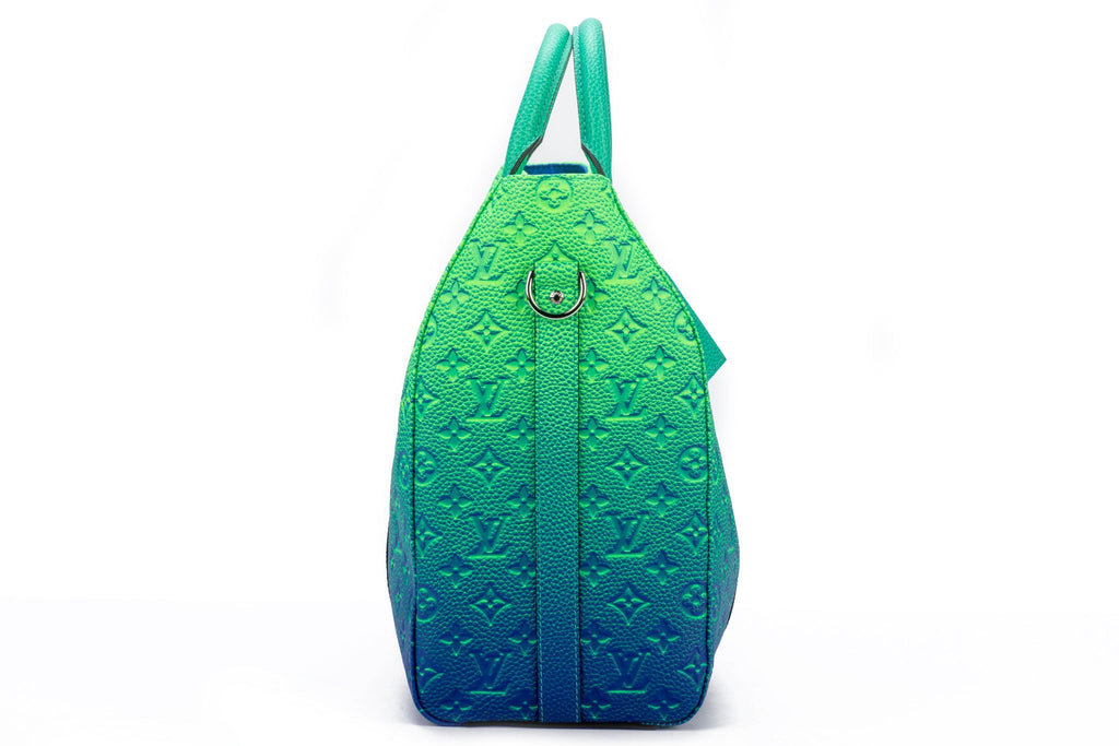 Vuitton Abloh Illusion Leather Keepall