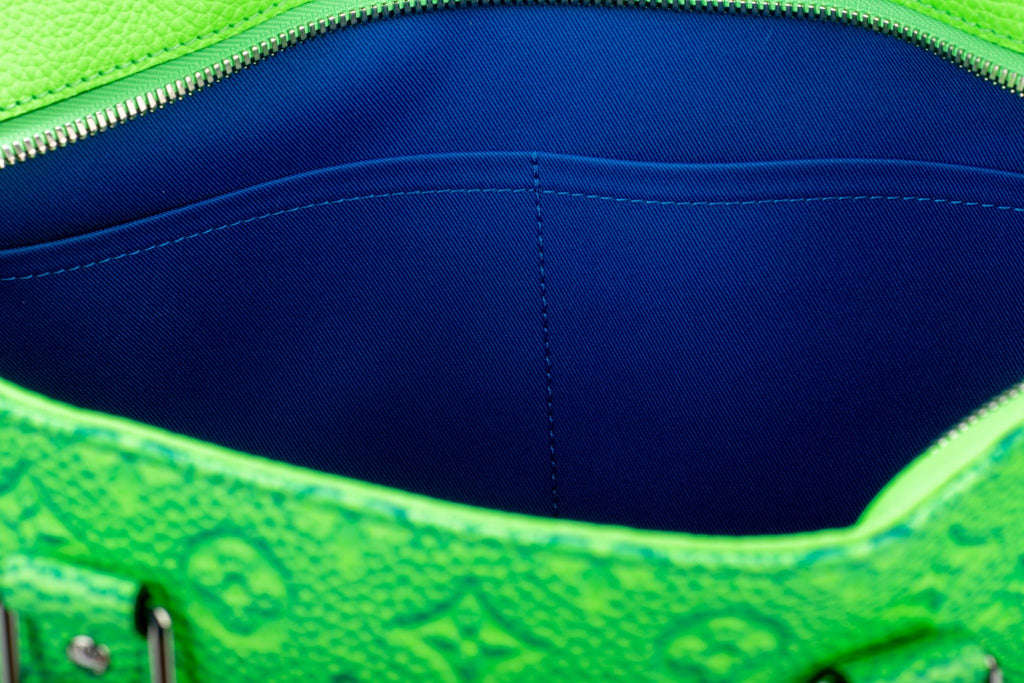 Vuitton Abloh Illusion Leather Keepall