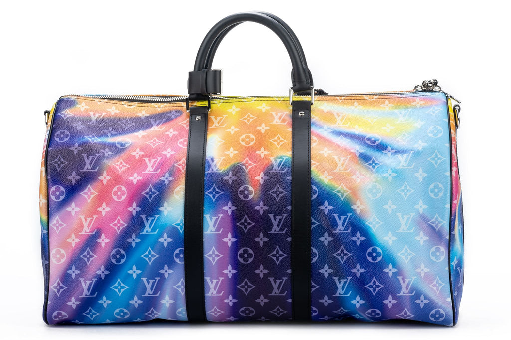 Louis Vuitton Sunset Canvas Keepall 50
