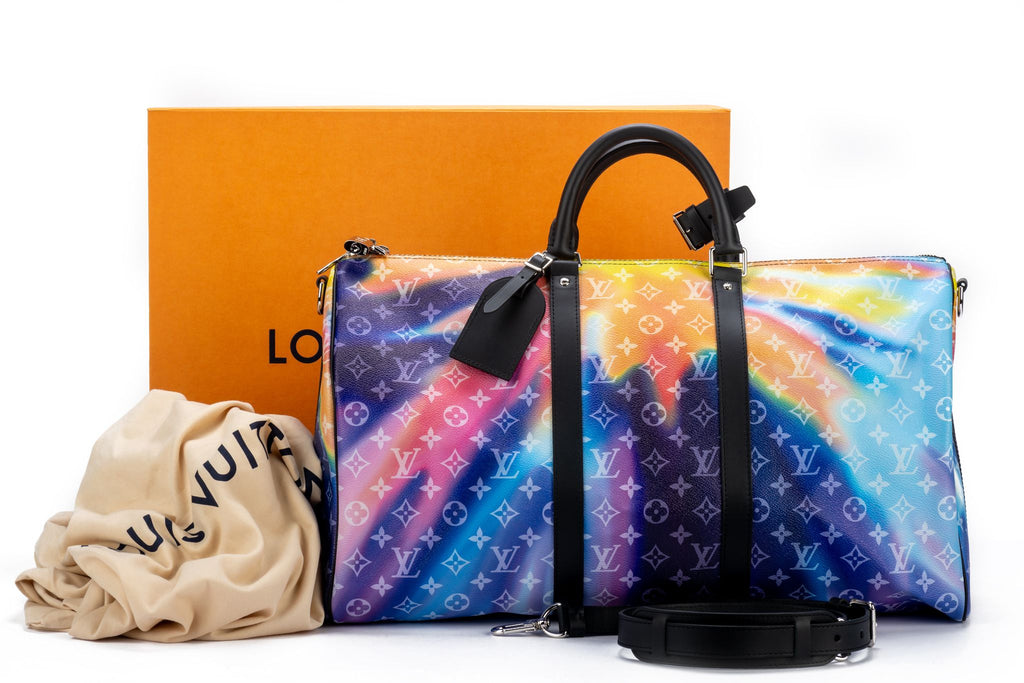 Louis Vuitton Sunset Canvas Keepall 50