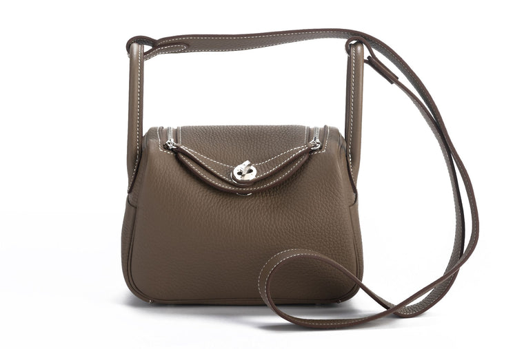 Hermes Mini Lindy Etoupe Togo BNIB