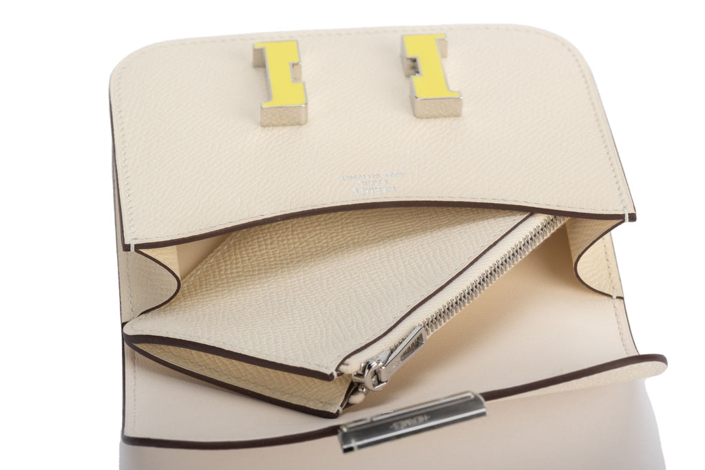 Hermès Craie Constance Slim Wallet Belt