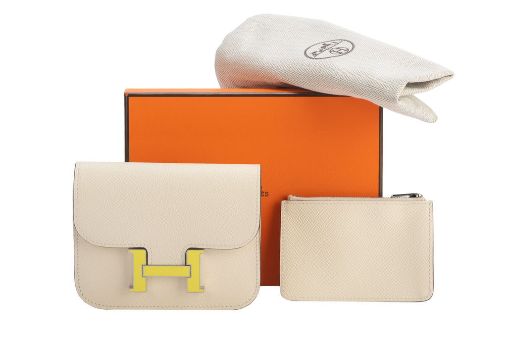 Hermès Craie Constance Slim Wallet Belt