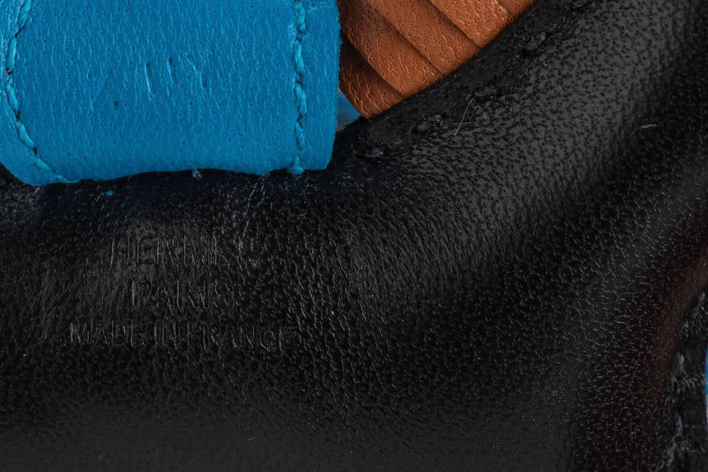 Hermès Grigri Rodeo PM Black Bag Charm