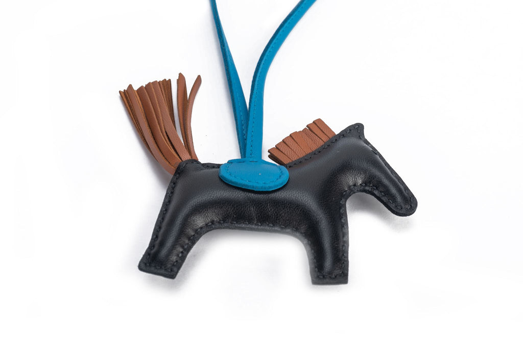 Hermès Grigri Rodeo PM Black Bag Charm