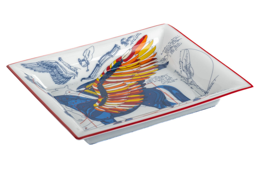 Hermes BNIB Pegase Porcelain Ashtray