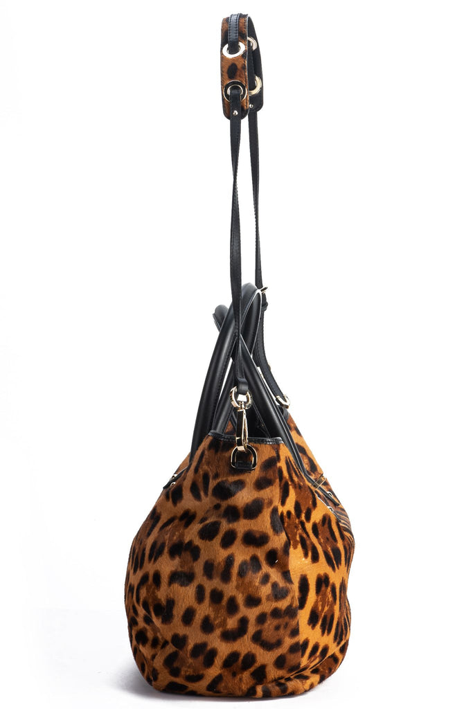 Jimmy Choo Cheetah Pony Hair Bag New