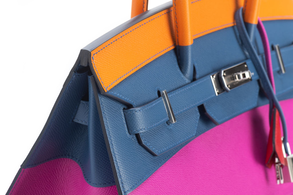 Hermes Sunset Rainbow Sellier Birkin 35