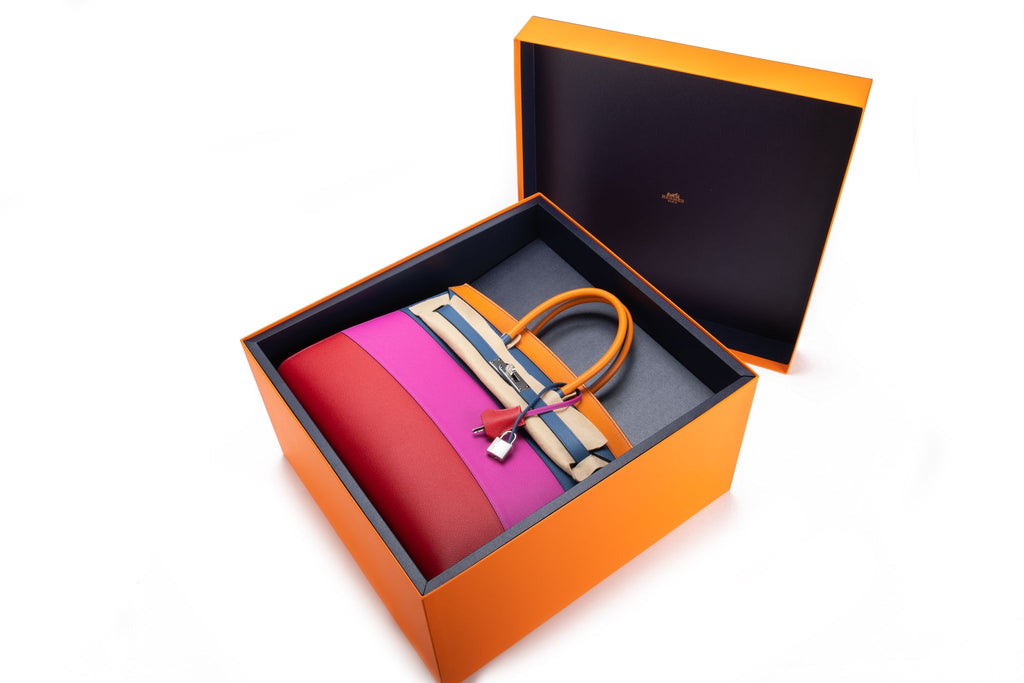 Hermes Sunset Rainbow Sellier Birkin 35