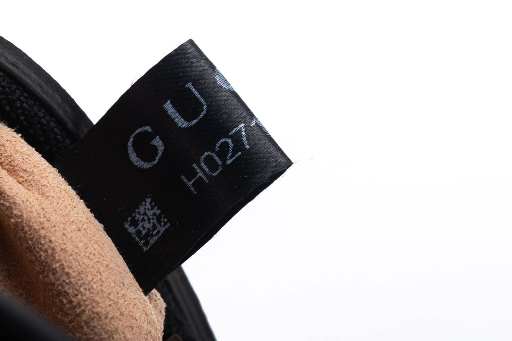 Gucci New Black Gold Marmont Fanny Pack