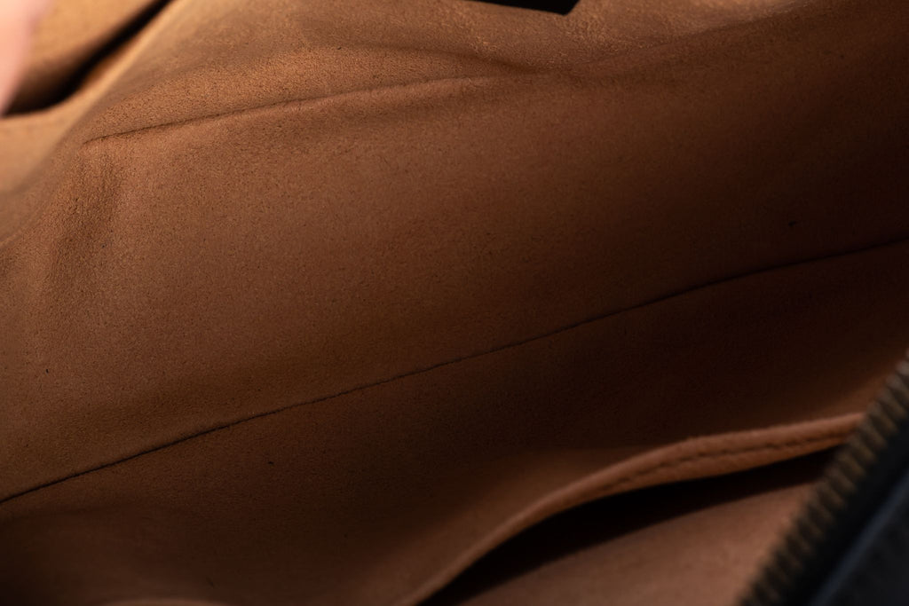 Gucci New Black Gold Marmont Fanny Pack