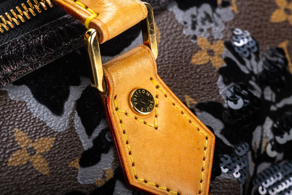 Vuitton Lim.Ed. Black Sequin Speedy Bag