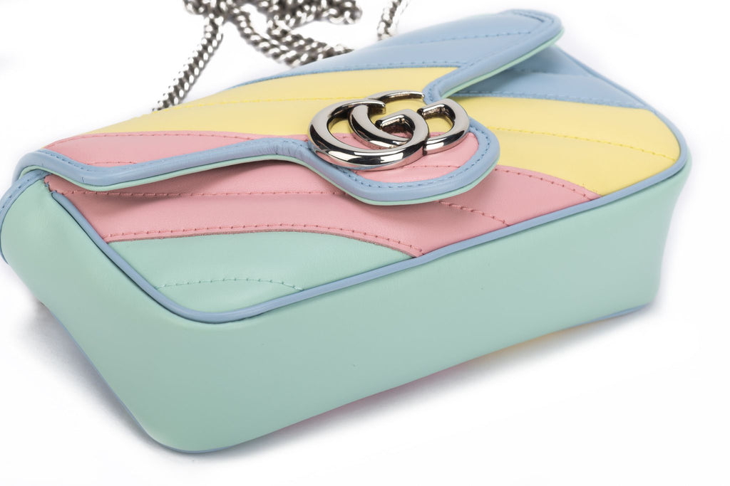 Gucci NIB Lim. Ed. Rainbow Marmont Bag