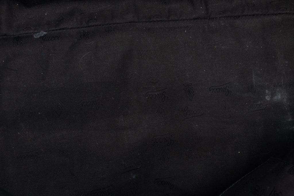 Gucci Vintage Oversize Suede Travel Bag