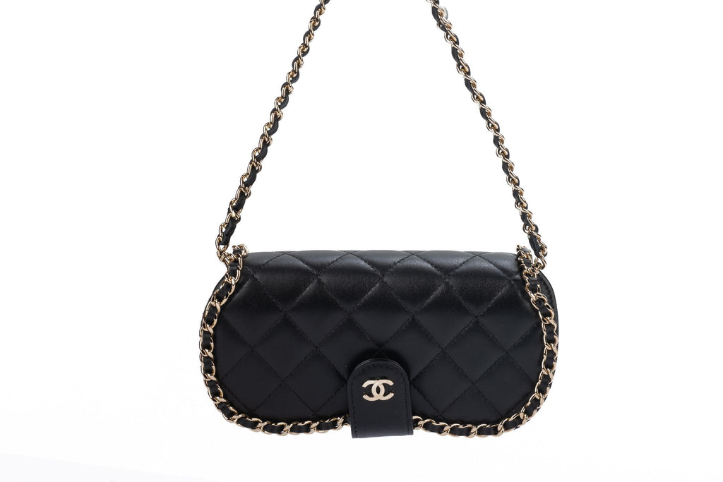 Chanel BNIB Black Sunglasses Case /Bag