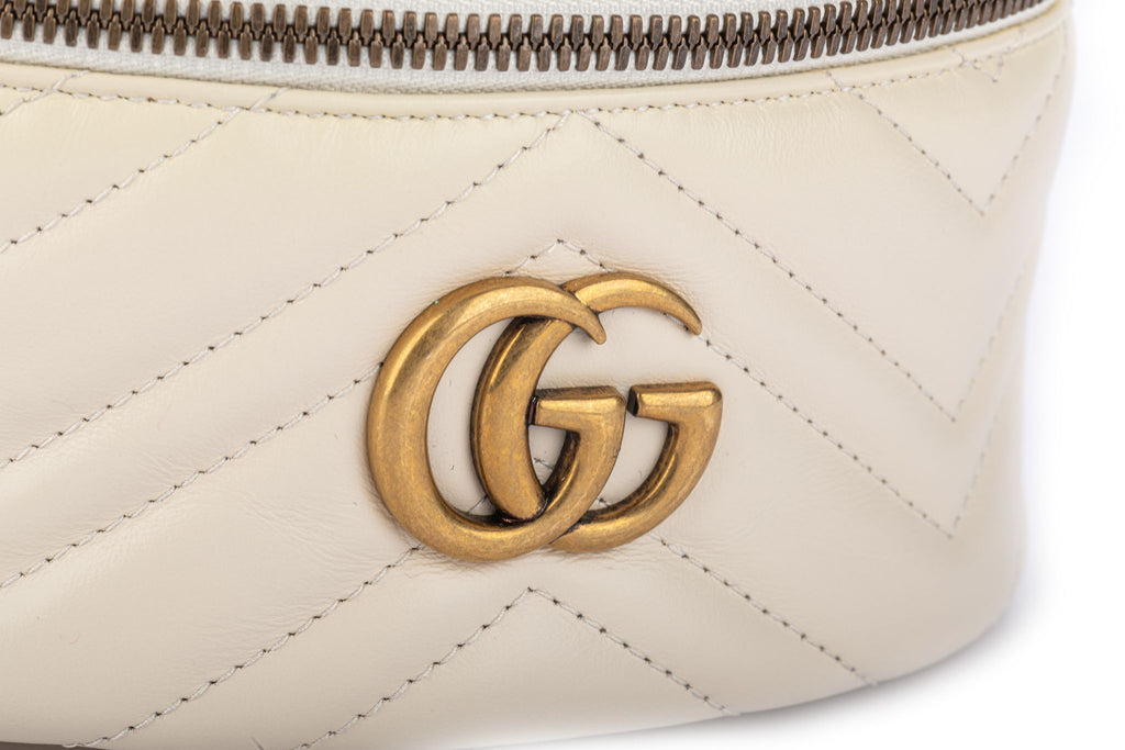 Gucci New Mini Cream Marmont Backpack