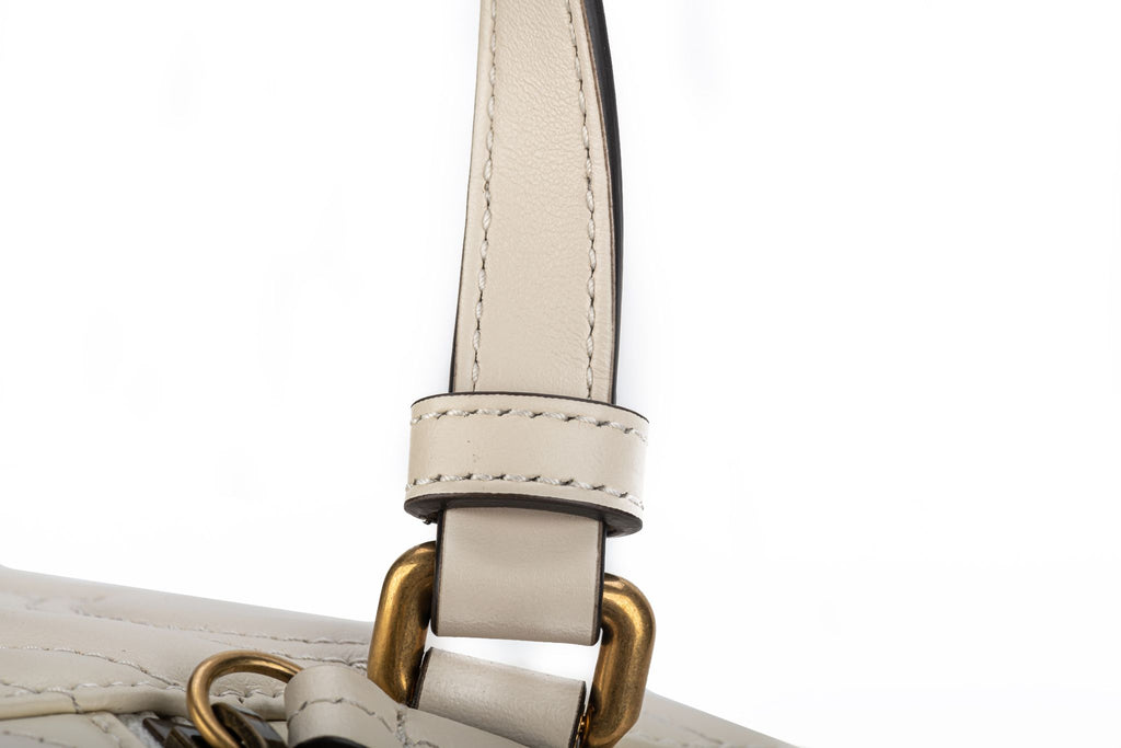 Gucci New Mini Cream Marmont Backpack