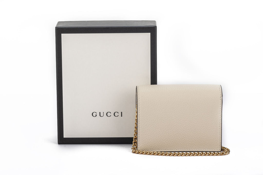 Gucci New Cream Mini Bag Cream Leather