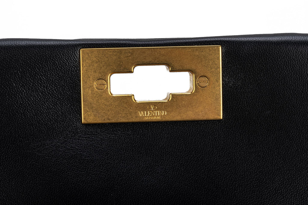 Valentino New Black & White Roman Stud