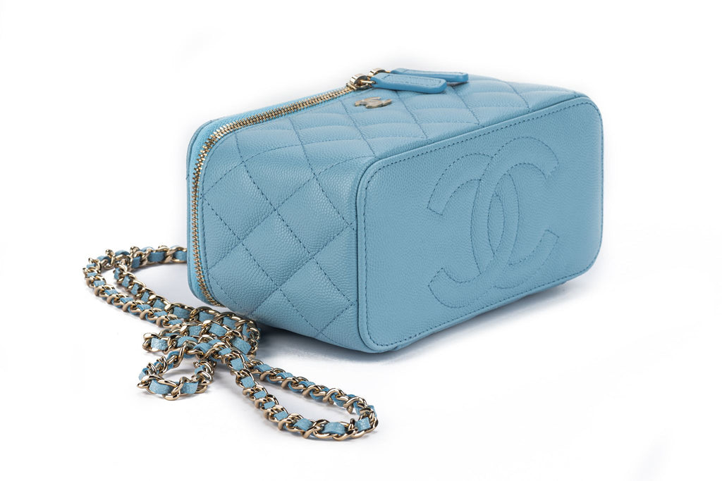 Chanel New 2022 Celeste Small Trunk Bag