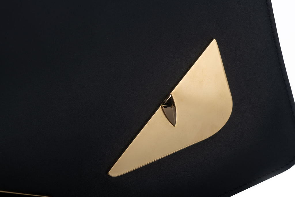 Fendi New Lim.Ed. Black Monster Clutch