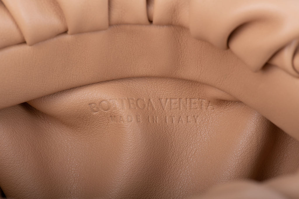 Bottega Veneta Almond Teen Chain Pouch