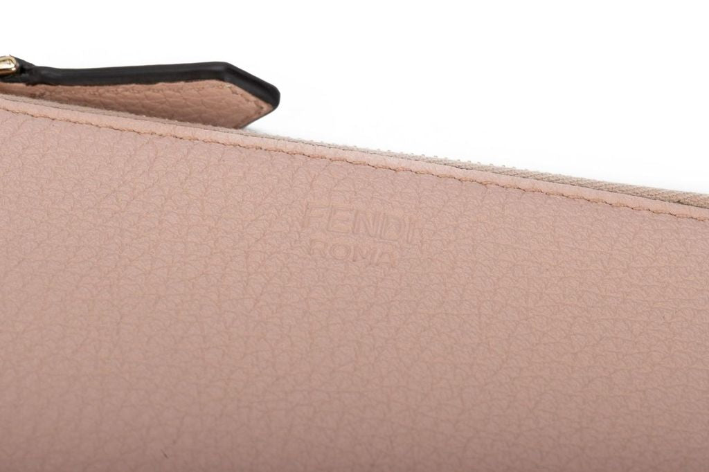 Fendi Card Case Powder Pink Gold