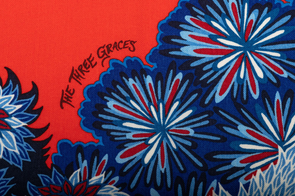 Hermès New Three Graces Cashmere Shawl