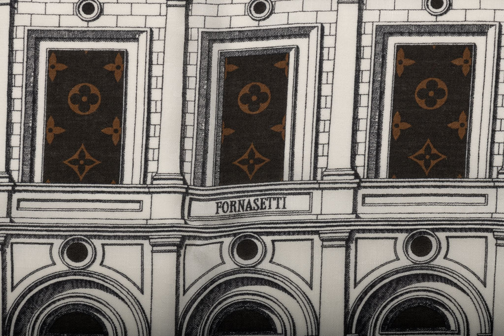 Vuitton NIB Fornasetti Large Shawl