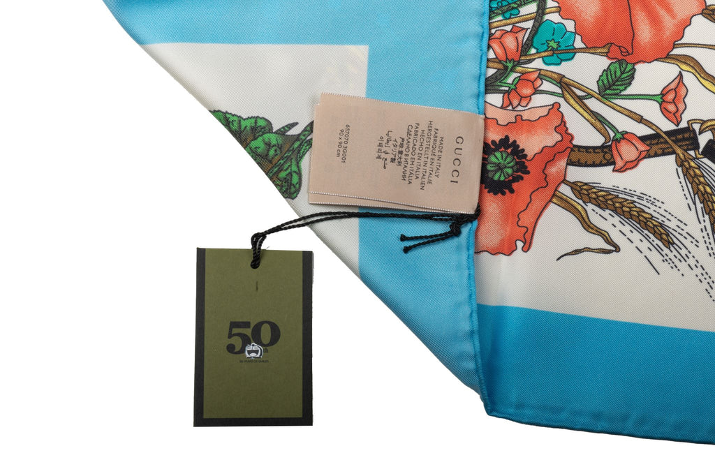 Gucci NEW LIm. Ed . Doraemon Silk Scarf