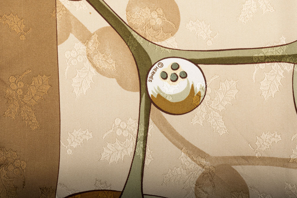 Hermes Collectible Niege D Antan Scarf