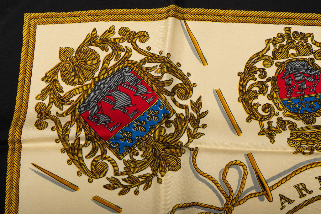 Hermes Preloved Les Armes De Paris Scarf