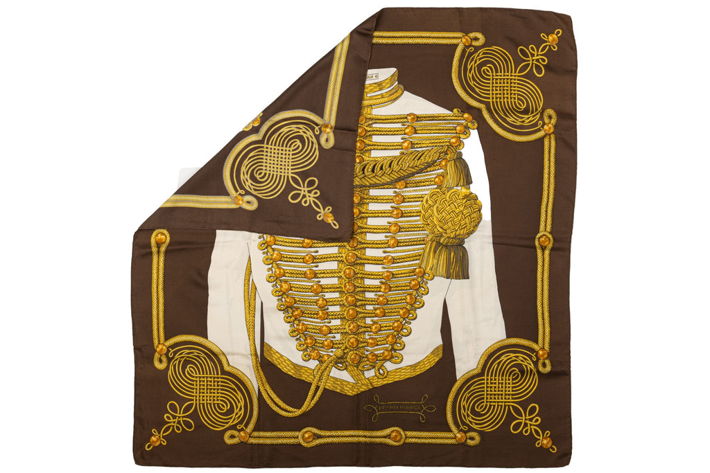 Hermès Brandebourgs Scarf by Caty Latham