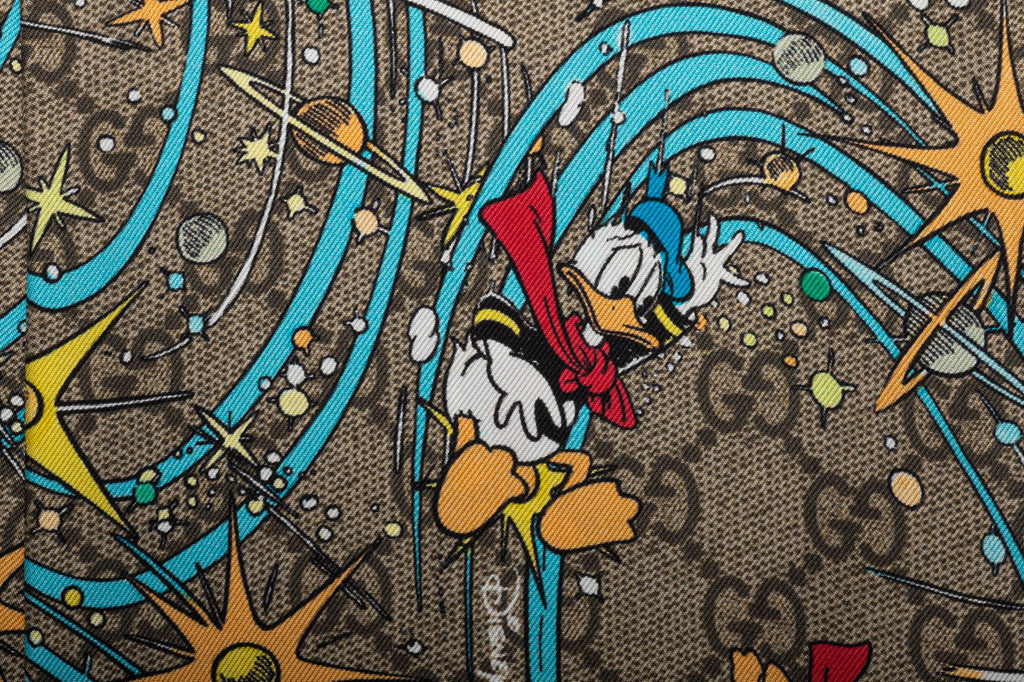 Gucci X Disney Silk Monogram Ascot