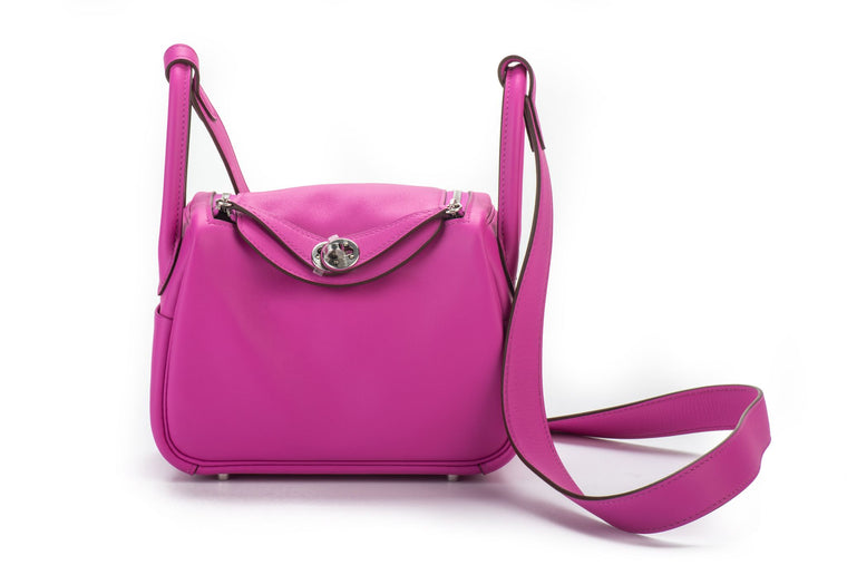 Hermes Mini Lindy Magnolia Swift BNIB