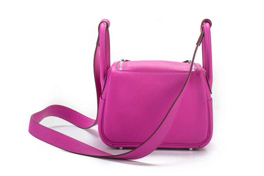 Hermes Mini Lindy Magnolia Swift BNIB