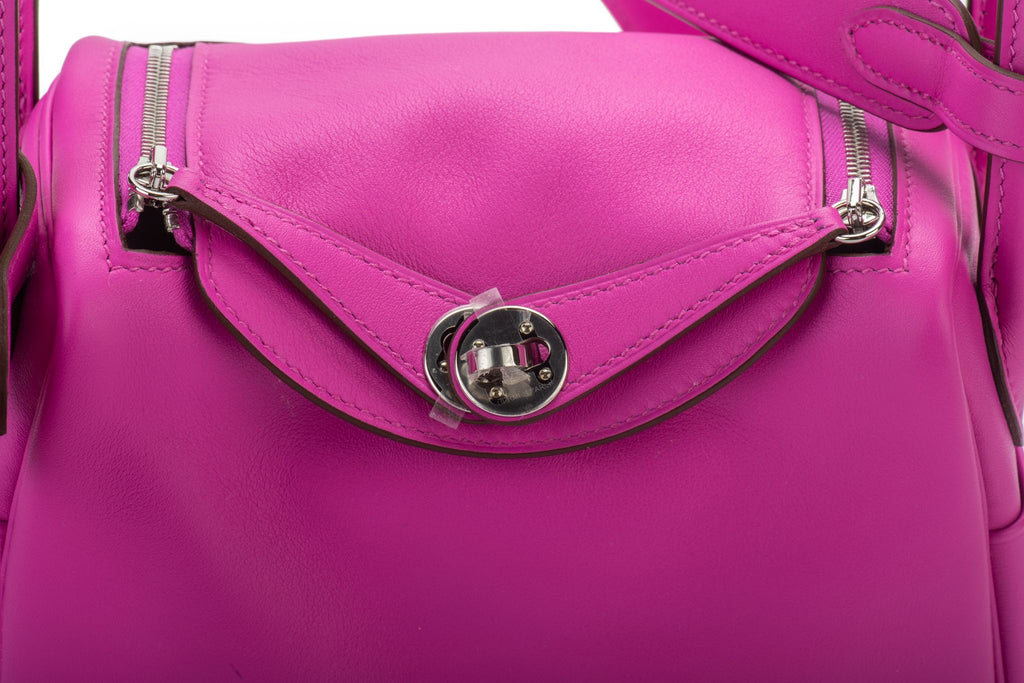 Hermes Mini Lindy Magnolia Swift BNIB